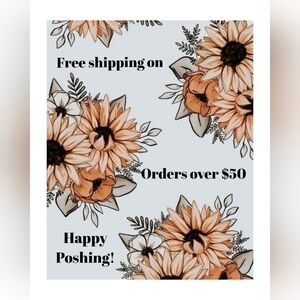 FREE SHIPPING ON ODERS OVER $50!!